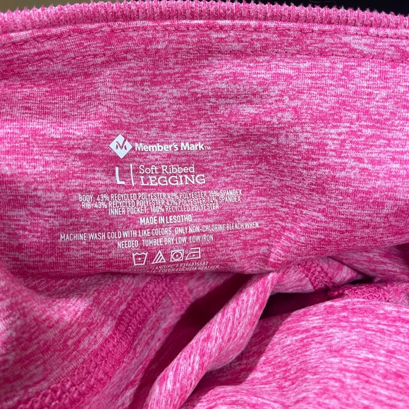 Soft ribbed legging high rise pants - Picture 8 of 10